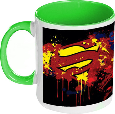 58% OFF on AMY Super Man Super Hero Inside Green Coffee Ceramic Mug 325 ml 58% OFF on AMY Super Man Super Hero Inside Green Coffee Ceramic Mug 325 ml