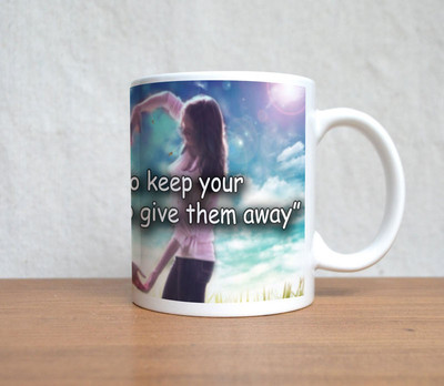 50% OFF on StyBuzz Best Way to Keep Your Friends Porcelain Mug 300 ml