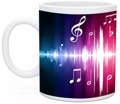 33% OFF on Shopmillions Abstract Music Ceramic Mug