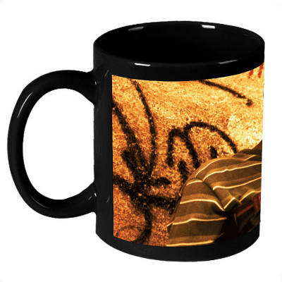 70% OFF on AMY City of God Rocket Coffee Ceramic Mug 325 ml