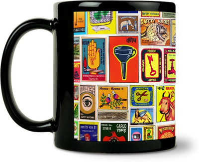 54% OFF on ShopMantra Indian Matchstick Pattern Ceramic Mug 300 ml 54% OFF on ShopMantra Indian Matchstick Pattern Ceramic Mug 300 ml