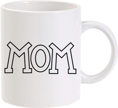 50% OFF on Lolprint Mom Without Color Ceramic Mug 325 ml 50% OFF on Lolprint Mom Without Color Ceramic Mug 325 ml