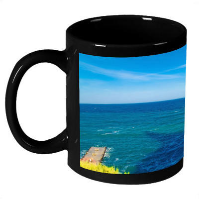 72% OFF on AMY Roman Aqueduct Art Ceramic Mug 325 ml