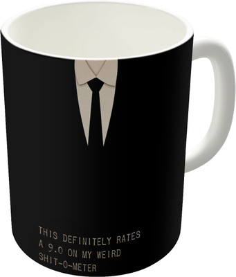 80% OFF on The Fappy Store Men In Black Ceramic Mug 300 ml 80% OFF on The Fappy Store Men In Black Ceramic Mug 300 ml