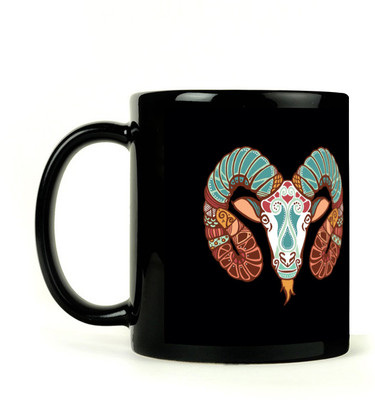 30% OFF on Lovely Collection Black Zodiac Aries Sunsign Ceramic Mug 30% OFF on Lovely Collection Black Zodiac Aries Sunsign Ceramic Mug