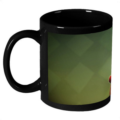 61% OFF on AMY 3d Beautiful Sea Shalls And Wood Art Ceramic Mug 325 ml