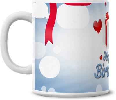 50% OFF on Lovely Collection Birthday Wishes Ceramic Mug