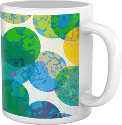 75% OFF on Tiedribbons Kinda Sexy_Modern Geometric_Steamy Borders Pattern Ceramic Mug 325 ml