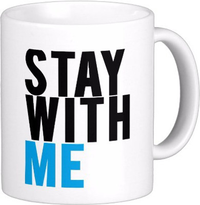 32% OFF on Exoctic Silver Unspoken Words C001 Ceramic Mug 300 ml