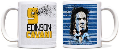 60% OFF on ShopMantra Edinson Cavani Uruguay Football Black Ceramic Mug 300 ml