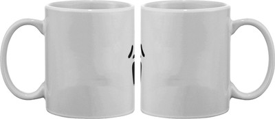 15% OFF on Artifa Ghost Porcelain, Ceramic Mug 350 ml