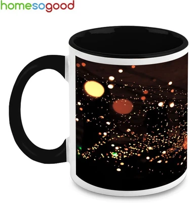 33% OFF on HomeSoGood A Perfect Night View Ceramic Mug 325 ml