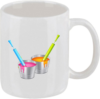 28% OFF on Ellicon C95 Happy Holi Coffee Ceramic Mug 325 ml 28% OFF on Ellicon C95 Happy Holi Coffee Ceramic Mug 325 ml