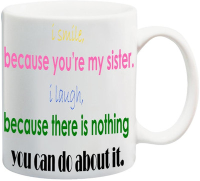 56% OFF on meSleep RM-19 Ceramic Mug 325 ml