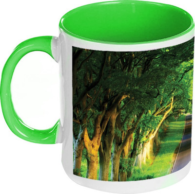 58% OFF on AMY Quiet Little Road Inside Green Coffee Ceramic Mug 325 ml 58% OFF on AMY Quiet Little Road Inside Green Coffee Ceramic Mug 325 ml