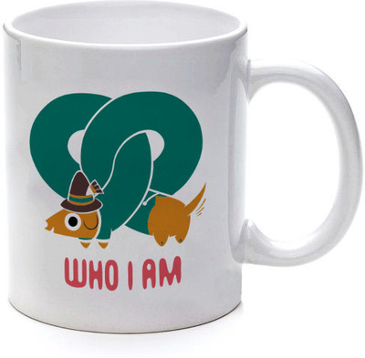 56% OFF on Printland Thought Struck Ceramic Mug 350 ml