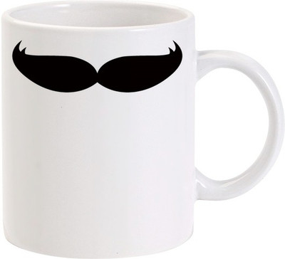 46% OFF on Lolprint Moustache for Fun Ceramic Mug 325 ml 46% OFF on Lolprint Moustache for Fun Ceramic Mug 325 ml