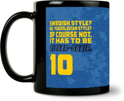 36% OFF on ShopMantra Zlatan Ibrahimovi? Sweden Football Ceramic Mug 300 ml