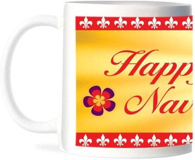 50% OFF on Refeel Gifts Happy Navratri Ceramic Mug 50% OFF on Refeel Gifts Happy Navratri Ceramic Mug