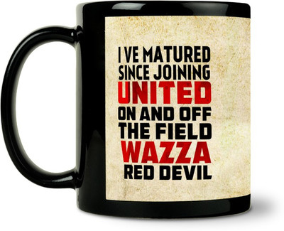 36% OFF on ShopMantra Wayne Rooney Quote Ceramic Mug 300 ml
