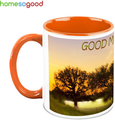 33% OFF on HomeSoGood Peaceful Nature Ceramic Mug 325 ml 33% OFF on HomeSoGood Peaceful Nature Ceramic Mug 325 ml