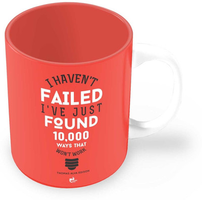 25% OFF on Thinkpot I Haven't Failed - Thomas Alva Edison Ceramic Mug 25% OFF on Thinkpot I Haven't Failed - Thomas Alva Edison Ceramic Mug