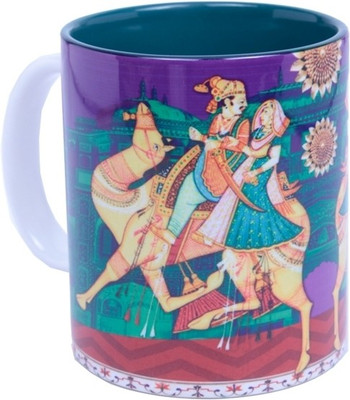 The Bombay Store Bejewelled Camel Ceramic Ceramic Mug The Bombay Store Bejewelled Camel Ceramic Ceramic Mug