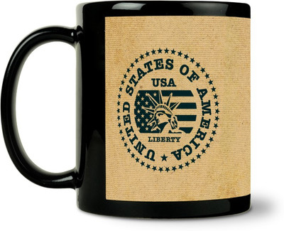 36% OFF on ShopMantra Statue Of Liberty Ceramic Mug 300 ml