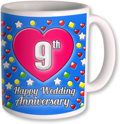 61% OFF on Photogiftsindia Gifts For 9th Wedding Anniversary Coffee Ceramic Mug 350 ml 61% OFF on Photogiftsindia Gifts For 9th Wedding Anniversary Coffee Ceramic Mug 350 ml