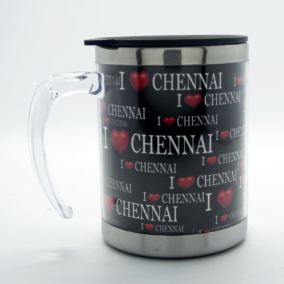Urban Chakkar Travel - Chennai Plastic Mug 250 ml Urban Chakkar Travel - Chennai Plastic Mug 250 ml