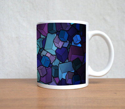 50% OFF on StyBuzz Colourfull Cube Abstract Porcelain Mug 300 ml 50% OFF on StyBuzz Colourfull Cube Abstract Porcelain Mug 300 ml