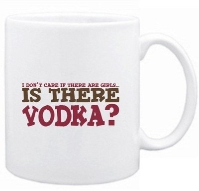 Snoogg Is there Vodka ? Ceramic Mug Snoogg Is there Vodka ? Ceramic Mug