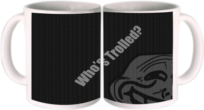 62% OFF on Shopkeeda Who's Trolled Ceramic Mug 350 ml