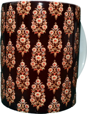 3% OFF on The Orange Sand TOSMUGBJ01 Ceramic Mug 300 ml