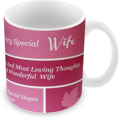 10% OFF on Everyday Gifts For a Very Special Wife Ceramic Mug 325 ml