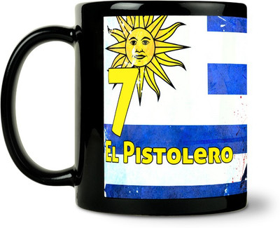36% OFF on ShopMantra Luis SuRez Uruguay Football Ceramic Mug 300 ml