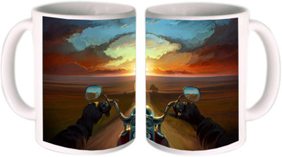 81% OFF on Shopmillions Drive Through Eternal Ceramic Mug