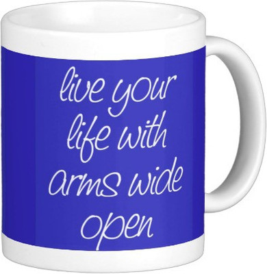 88% OFF on Exoctic Silver 166 Ceramic Mug 250 ml