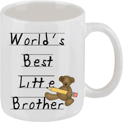 16% OFF on Ellicon World'S Best Little Brother Ceramic Mug
