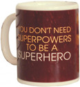 Bluegape IIT Tips Batman "The Super Hero" Mug - Multicolor, Pack of 1
