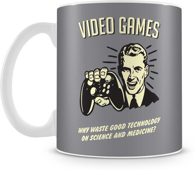 Engrave Game On Ceramic Mug 350 ml Engrave Game On Ceramic Mug 350 ml