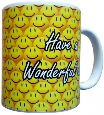 10% OFF on Everyday Gifts Fun Gift for Wonderful Day Ceramic Mug 400 ml