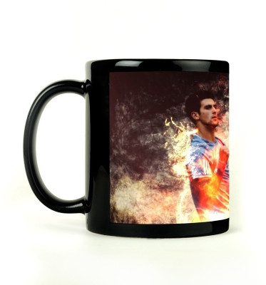 68% OFF on Shoprock Djokovic Art Ceramic Mug 450 ml