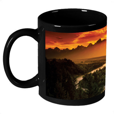 72% OFF on AMY Beautiful Mountain Forest Scenery Ceramic Mug 325 ml 72% OFF on AMY Beautiful Mountain Forest Scenery Ceramic Mug 325 ml