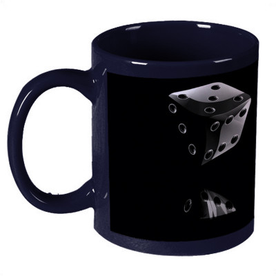 56% OFF on Amy Dark Dice Two Ceramic Mug 330 ml 56% OFF on Amy Dark Dice Two Ceramic Mug 330 ml