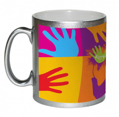 55% OFF on AMY Beautiful Color Hand Happy Holi Ceramic Mug 325 ml 55% OFF on AMY Beautiful Color Hand Happy Holi Ceramic Mug 325 ml