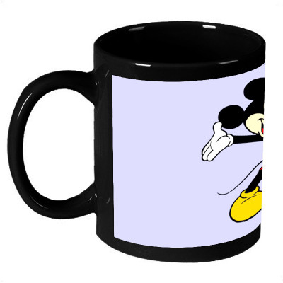 72% OFF on AMY Cute Mickey Mouse Smiling Ceramic Mug 325 ml