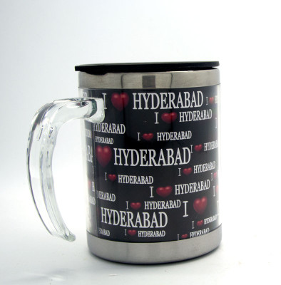 Urban Chakkar Travel - Hyderabad Plastic Mug 250 ml Urban Chakkar Travel - Hyderabad Plastic Mug 250 ml