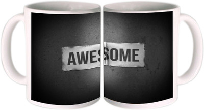 25% OFF on Shopkeeda Awesome Ceramic Mug 350 ml 25% OFF on Shopkeeda Awesome Ceramic Mug 350 ml