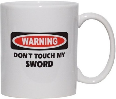 Snoogg Don't touch myword Ceramic Mug